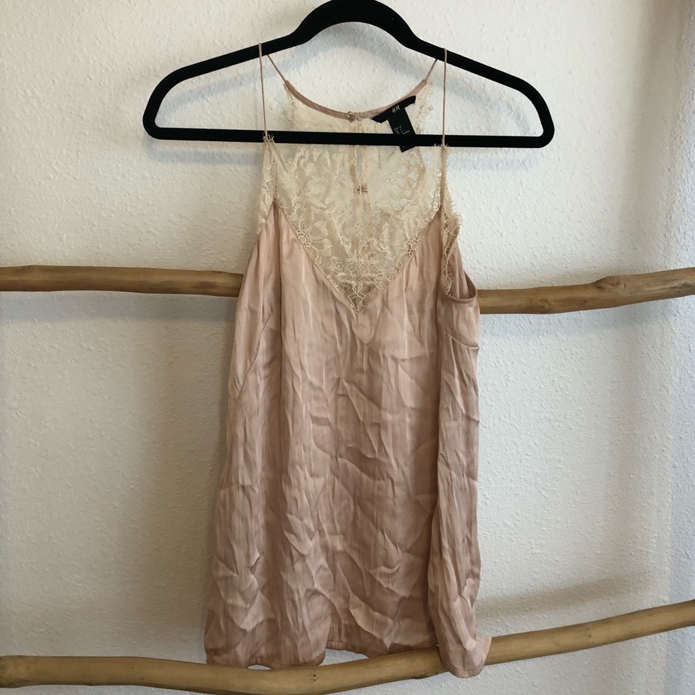 H&M silky cami